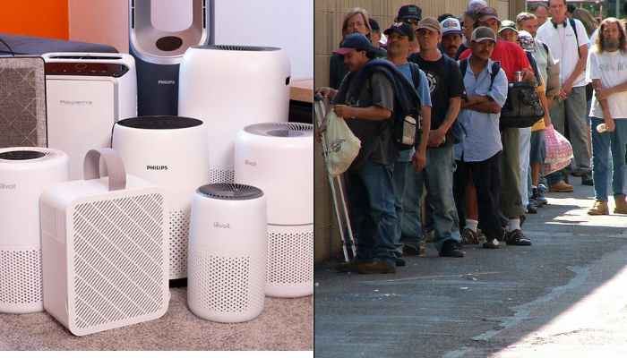 How to get a free air purifier