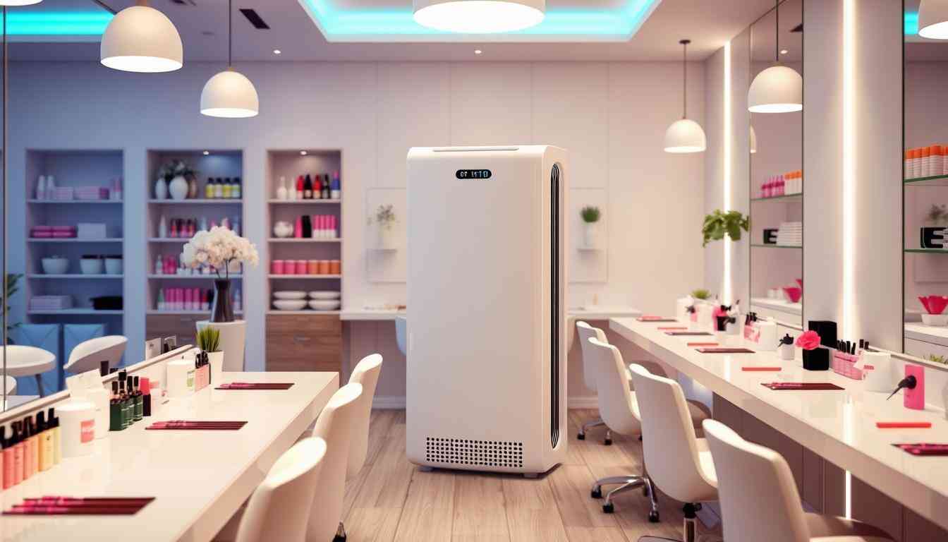 air purifier for nail salon